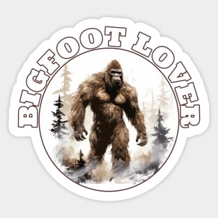Bigfoot Lover Sasquatch Yeti Sticker